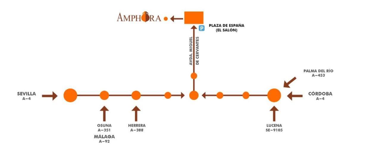 Amphora Alojamiento Écija Exterior foto